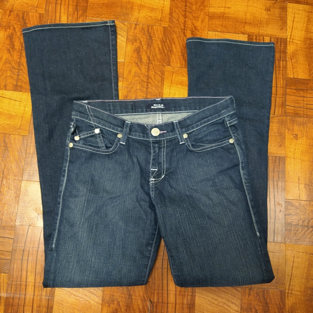 Rock & Republic Sandra Blue Jeans Women's Size 28